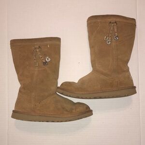 Vintage UGG Tan Suede Boots EUC